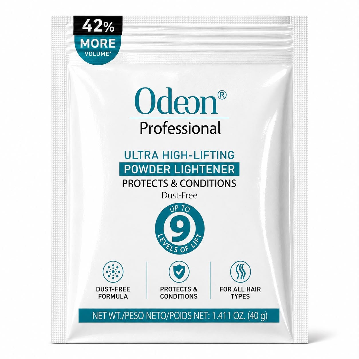 Odeon Professional Ultra High-Lifting Powder Lightener Trial Size | Up to 9 Levels of Lift