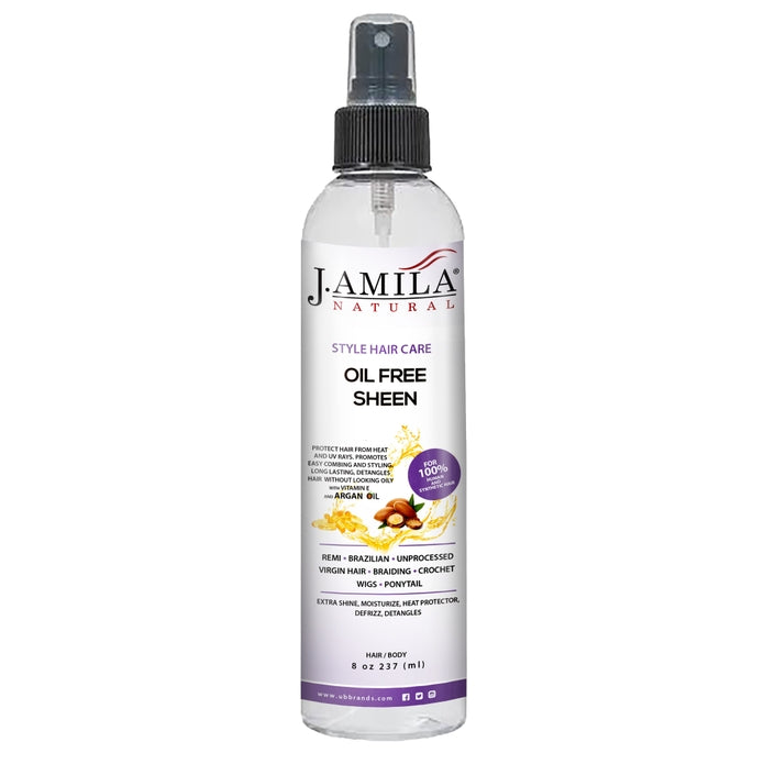 J. AMILA Natural Oil Free Sheen Argan Oil (8oz)