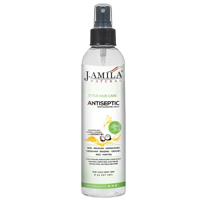 J. AMILA Natural Antiseptic Coconut Oil (8oz)