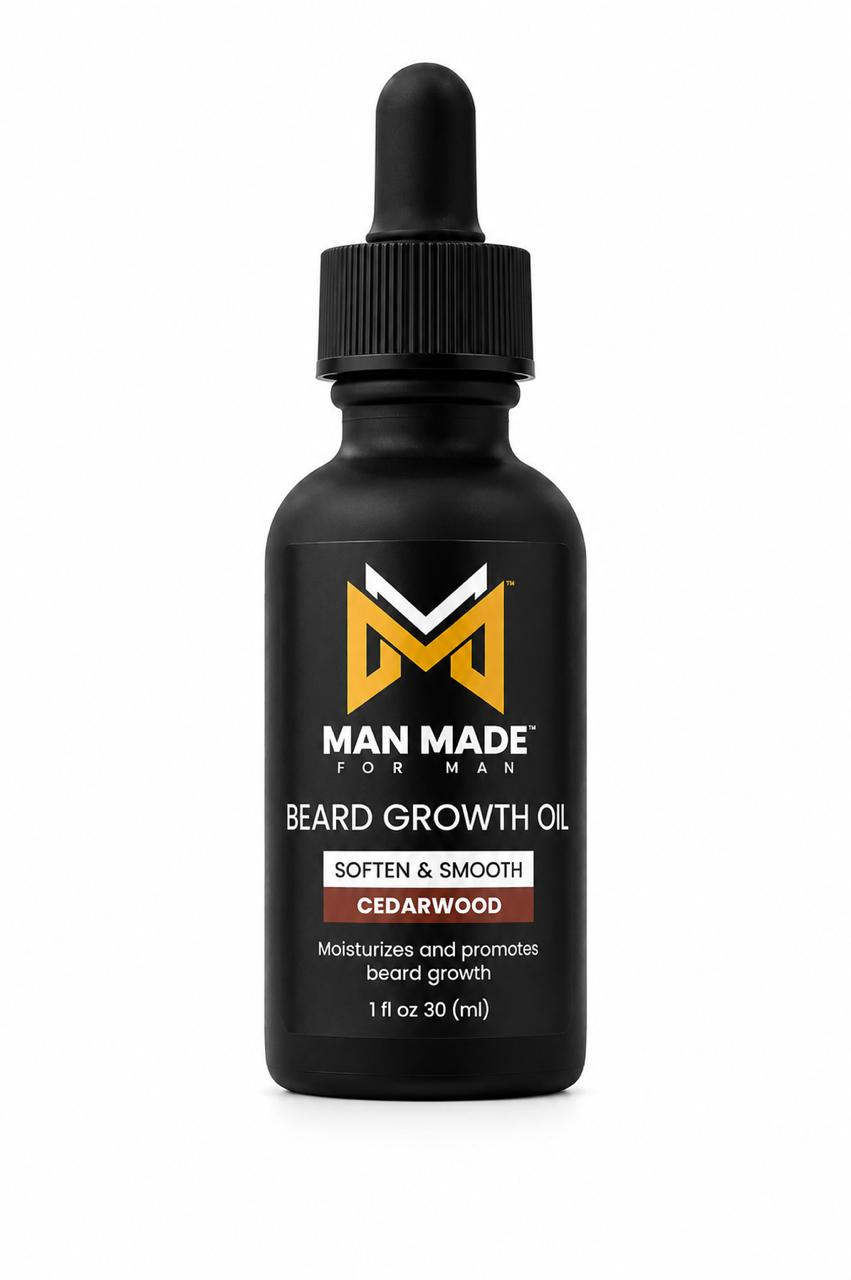 Man Made Cedarwood Beard Growth Oil | Soften, Condition &amp; Nourish